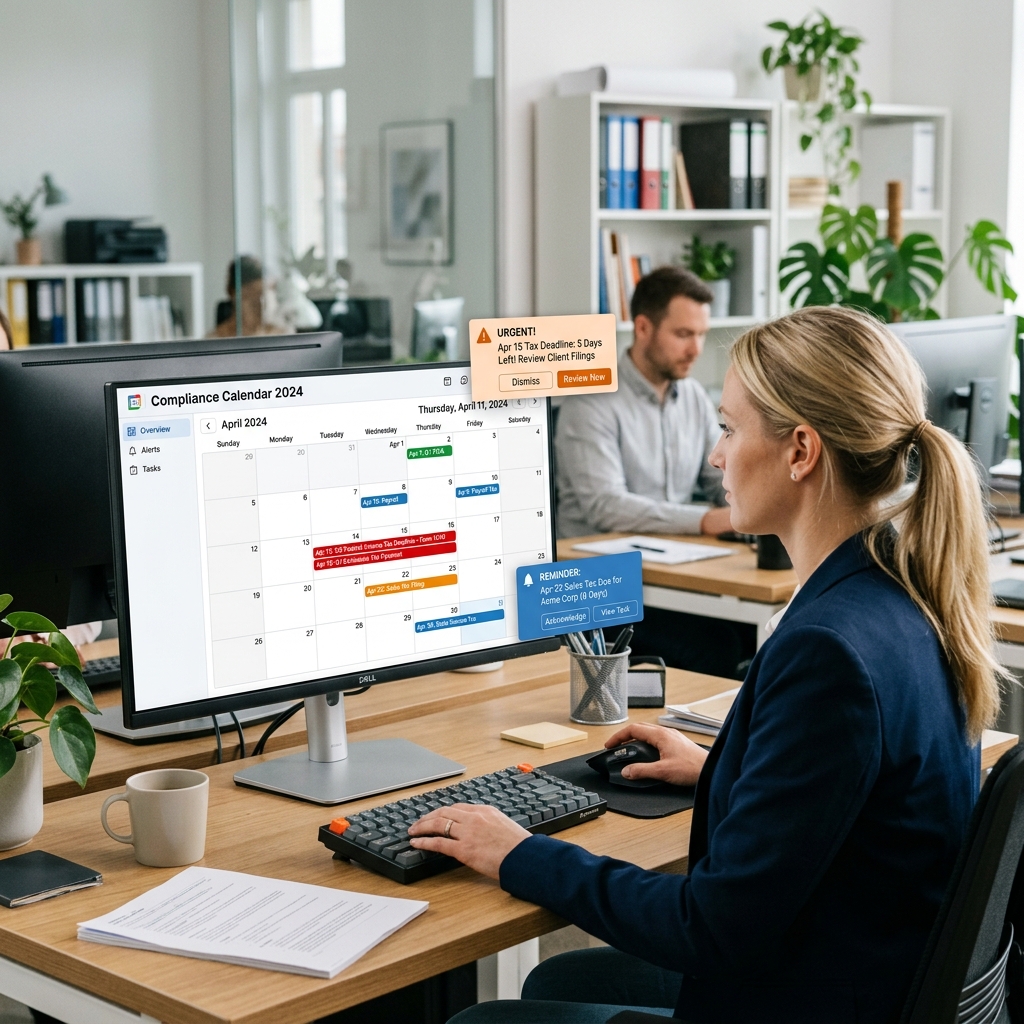 Compliance Calendar with Automated Reminders